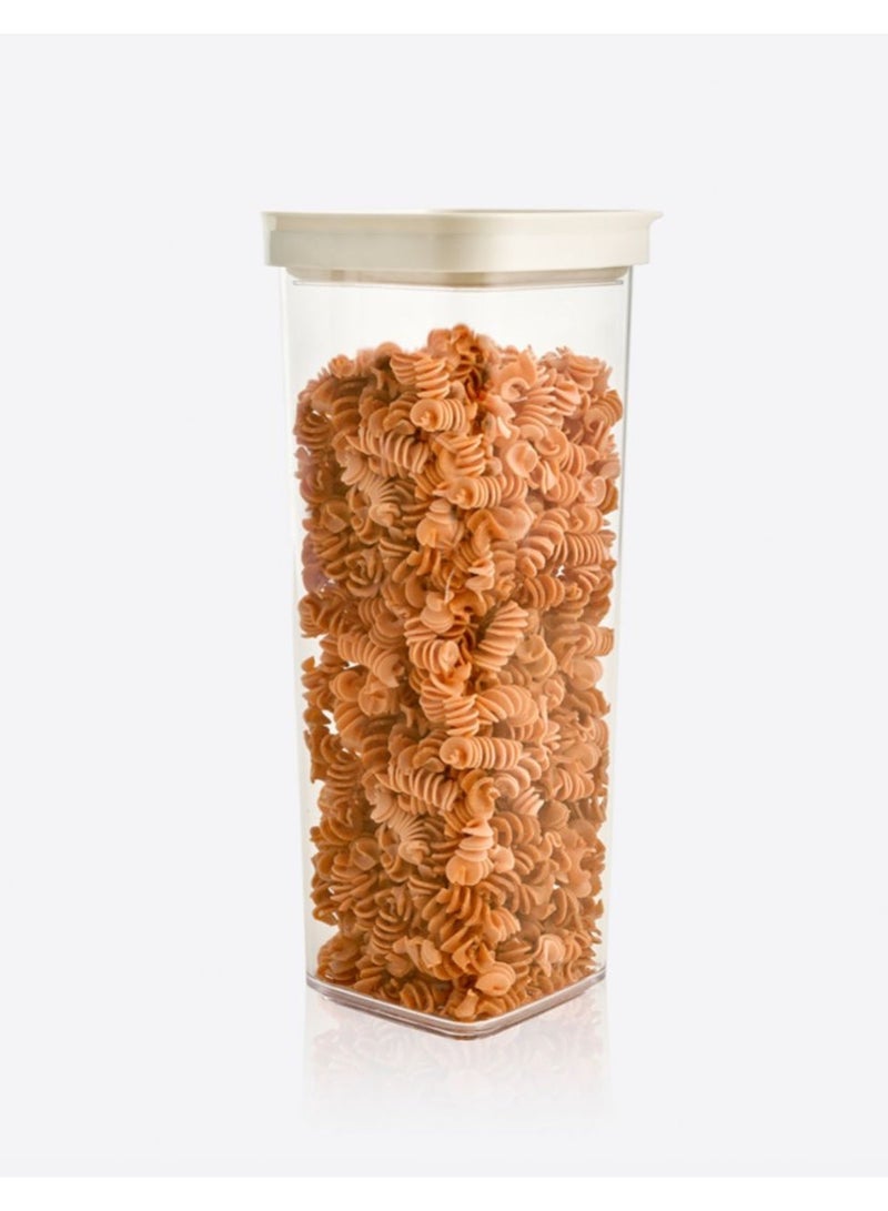 Dunya Plastik 2200 ml Square Food Container - Image 1