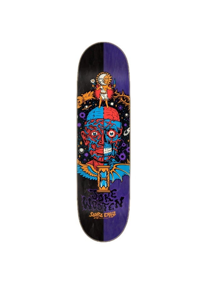 Santa Cruz Wooten Crest VX 8.5" x 32.2" Skateboard Deck - Image 1