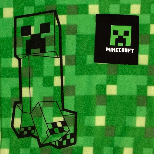 Minecraft Creeper Graphic 2-Piece Set - Boys Fleece Pullover Hoodie & Jogger Pants 2-Pack Bundle Set for Kids and Toddlers (Size 8, Green) - Image 5