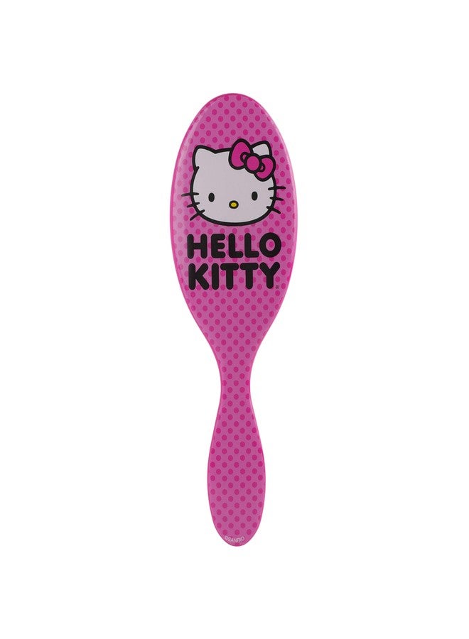 Wet Brush Original Detangling Brush, Hello Kitty Pink - All Hair Types - Ultra-Soft IntelliFlex Bristles Glide Through Tangles with Ease, 1 Count - Image 2