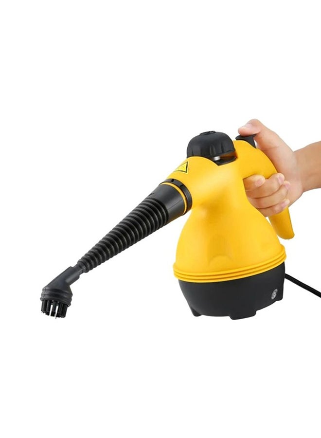 Loquat Steam Cleaner,Handheld Multi-Purpose Pressurized Steamer With 9 Accessories For Stain Removal Carpets Windows Curtains Floor Car Seats Yellow/Black/White - Image 2