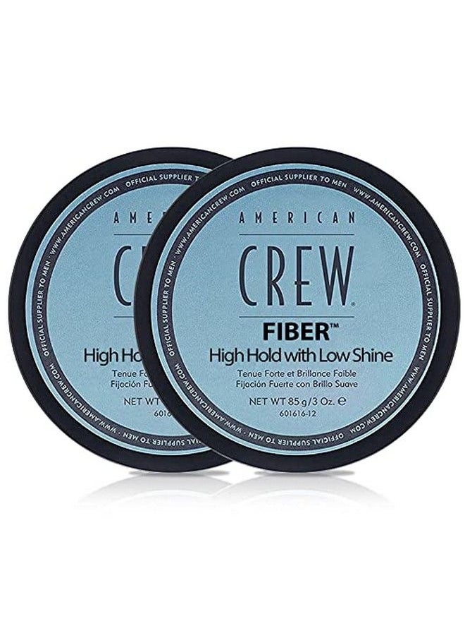 AMERICAN CREW - ألياف الشعر للرجال من أمريكان كرو مثل جل الشعر مع ثبات عالي ولمعان منخفض 3 أونصة (عبوة من قطعتين) - Image 1