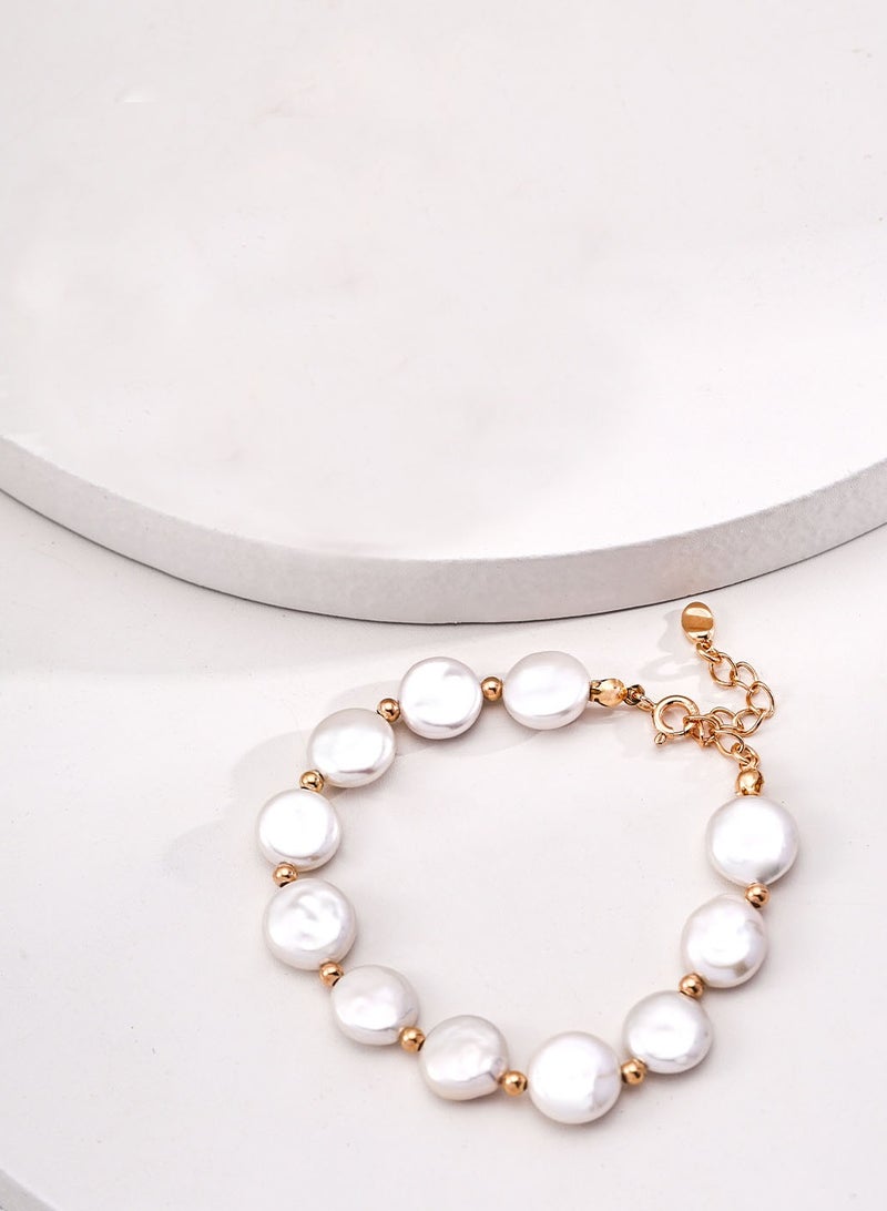 بورش سوار من اللؤلؤ الباروكي مصنوع يدويًا - Image 2