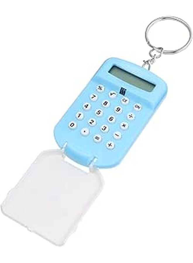 2Pcs Mini Calculator Portable Cute Electronic Desktop Tool For Students With LCD Display - Image 1