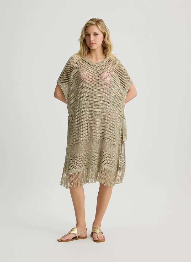 Liu Jo Lurex® knit caftan