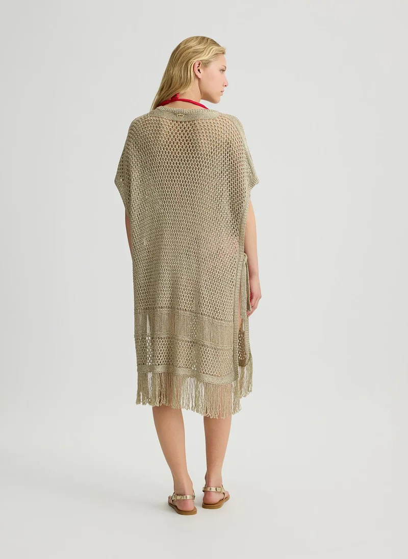 Liu Jo Lurex® knit caftan