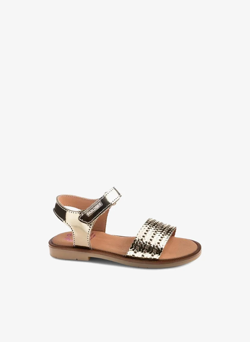 Pablosky Girls Hook & Loop Strap Sandals Ramadan Collection