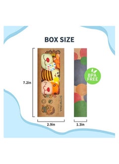 Generic Wrist Rattle Foot Finder Socks 4 Pcs Baby Rattle Toys  - Image 4