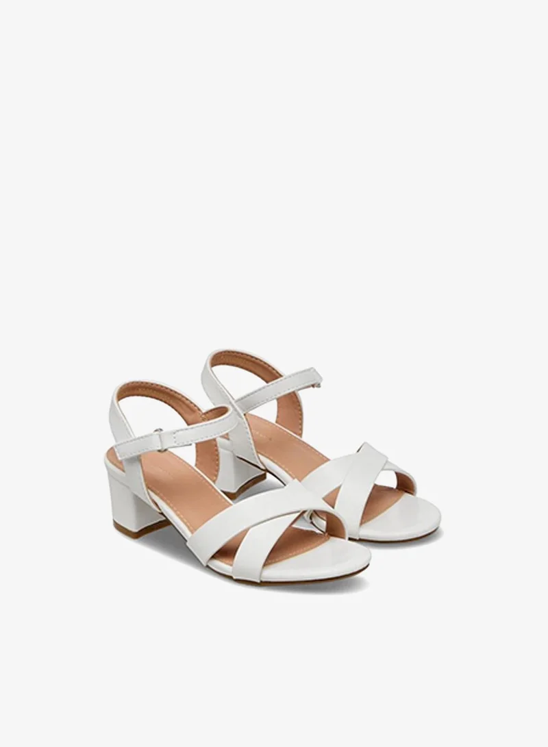 Flora Bella By Shoexpress Flora Bella Girls Block Heel Sandals Ramadan Collection
