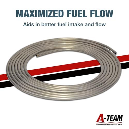 A-Team Performance - 3003-Grade Aluminum Coiled Tubing Fuel Line Tube, 3/8 Inch, Diameter 25-Feet Roll.035-inch Wall Thickness. - Compatible with Larger Tube Diameter - Image 3