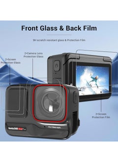KCDMBUE Hard Carrying Case for Insta360 Ace Pro with Screen Protector，Portable Protective Insta360 Ace Pro/Ace Camera Sports Camera Case with Screen Protector Set  - Image 5