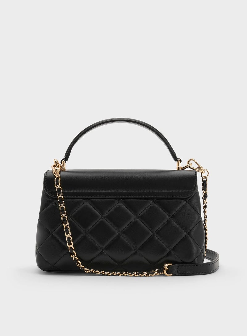 تشارلز & كيث حقيبة تشارلز آند كيث ألفا المبطنة ذات المقبض العلوي - Image 3