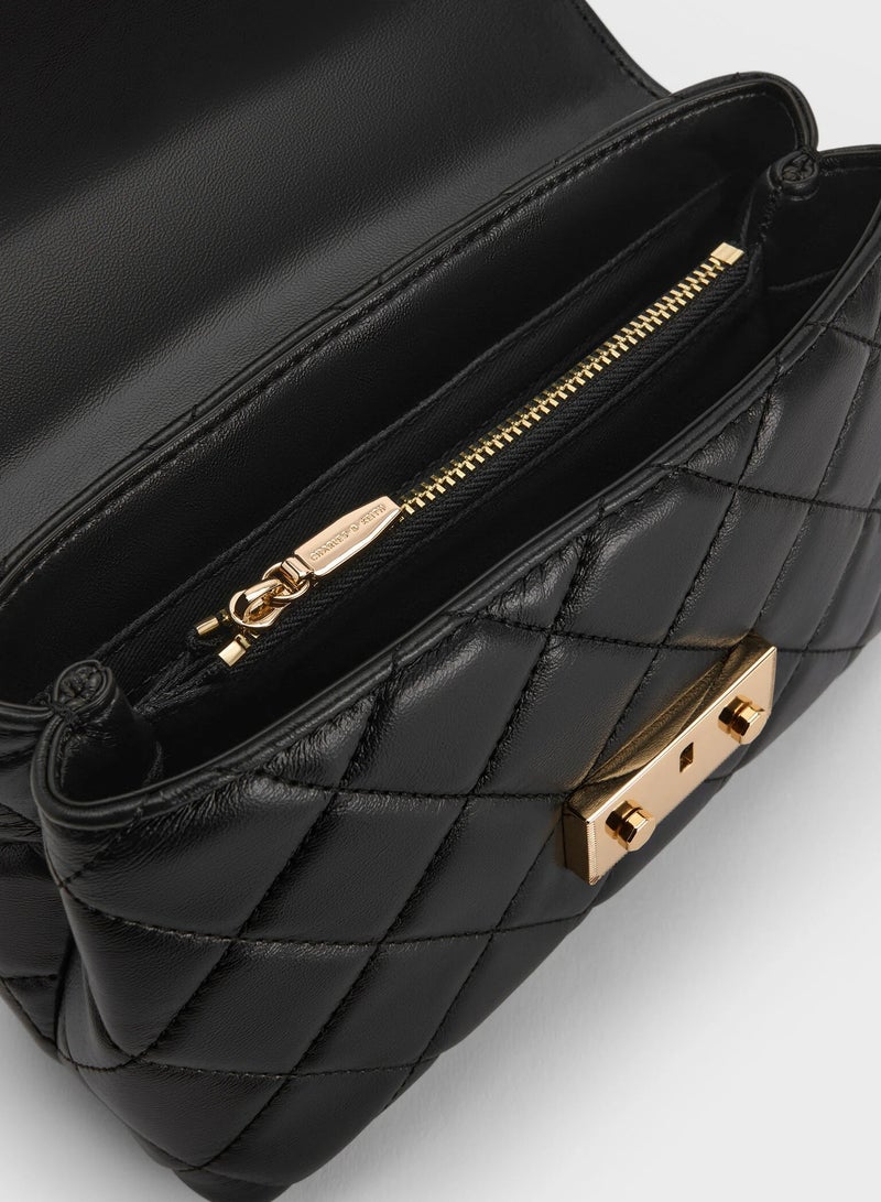 تشارلز & كيث حقيبة تشارلز آند كيث ألفا المبطنة ذات المقبض العلوي - Image 2