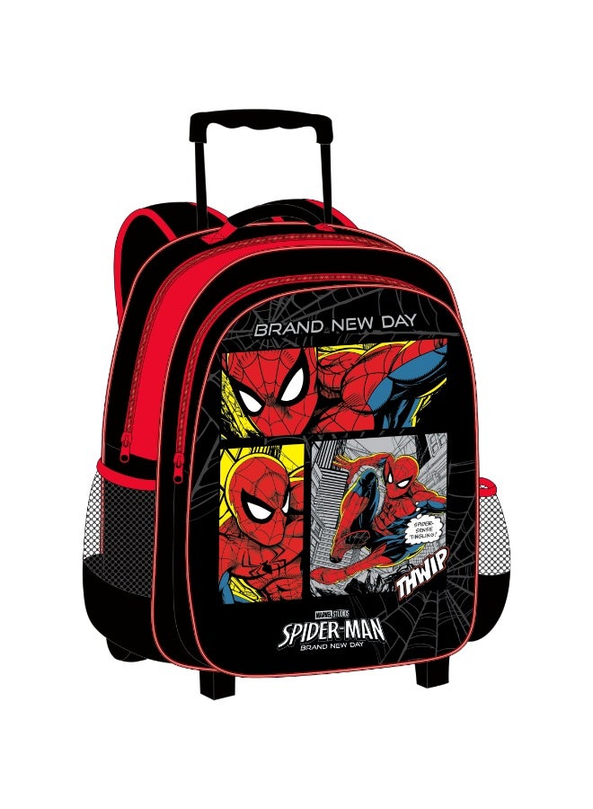 MARVEL Spider Man Brand New Day- 5 In 1 Value Pack (16" Trolley Bag) FKVPT16-527 - Image 5