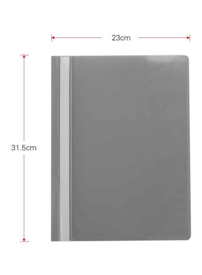 NIBEMINENT 12-Piece File Protector Set Grey - Image 3