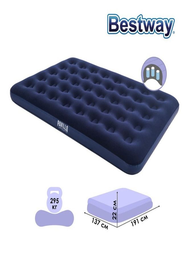 Bestway سرير هوائي مزخرف من بست واي / مزدوج 191X137X22 سم -26-67002 - Image 4