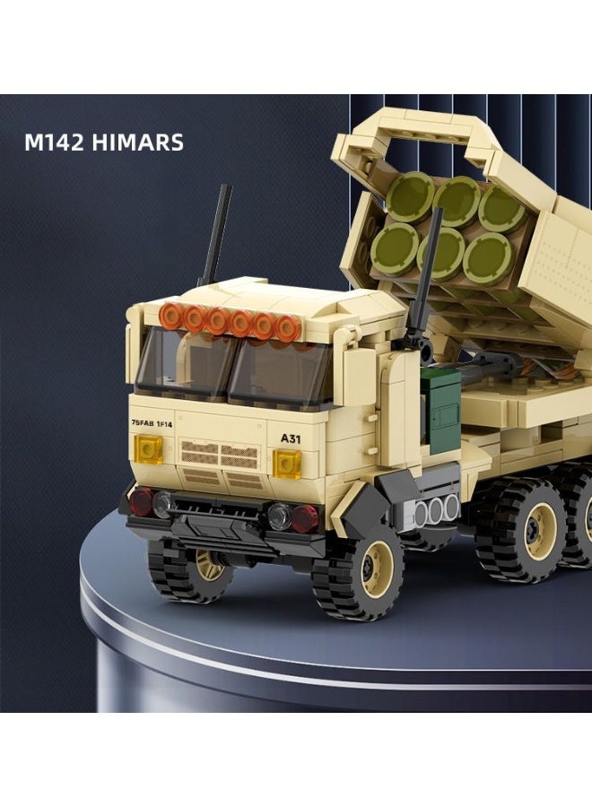 wange M142 HIMARS Building Blocks Set 3511 (Age 6+, 457 Pieces) - Image 2