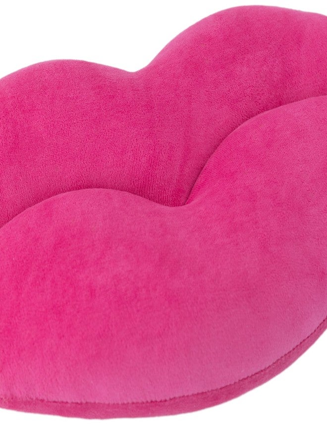 KINGROSE 3D Lip Throw Pillow Cute Decorative Pillows Soft Cushion for Sofa Couch Bed Home Decor Girls 11 x 18 Inches (11 x 18 Inches, Rose Red) - Image 3