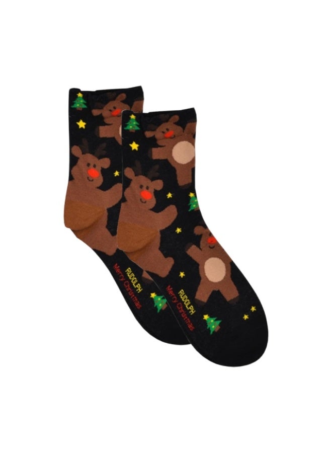Kibsons Christmas Socks, Reindeer, China - Image 1