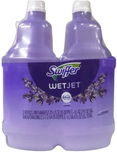 WetJet Multi-Purpose Floor Cleaner Solution with Febreze, 2 Refills each 42.2 fl.oz