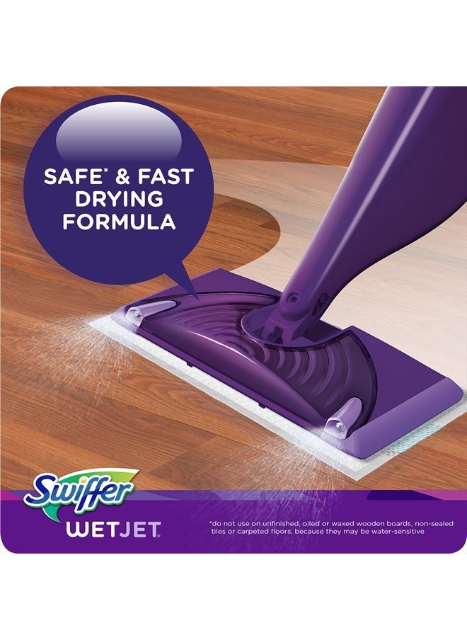 Swiffer - WetJet Multi-Purpose Floor Cleaner Solution with Febreze, 2 Refills each 42.2 fl.oz - Image 1