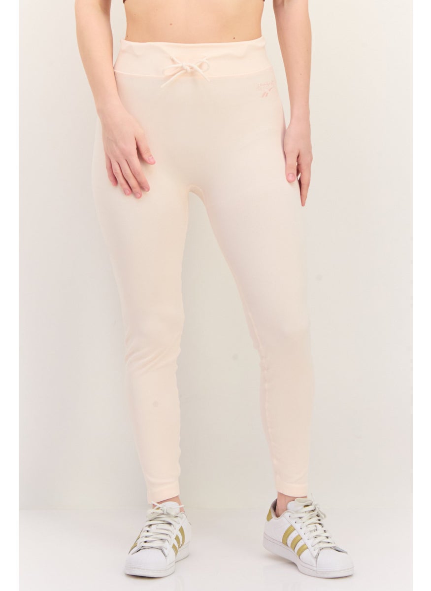 Reebok Women Sportswear Fit Training Leggings, Light Pink  - Image 1