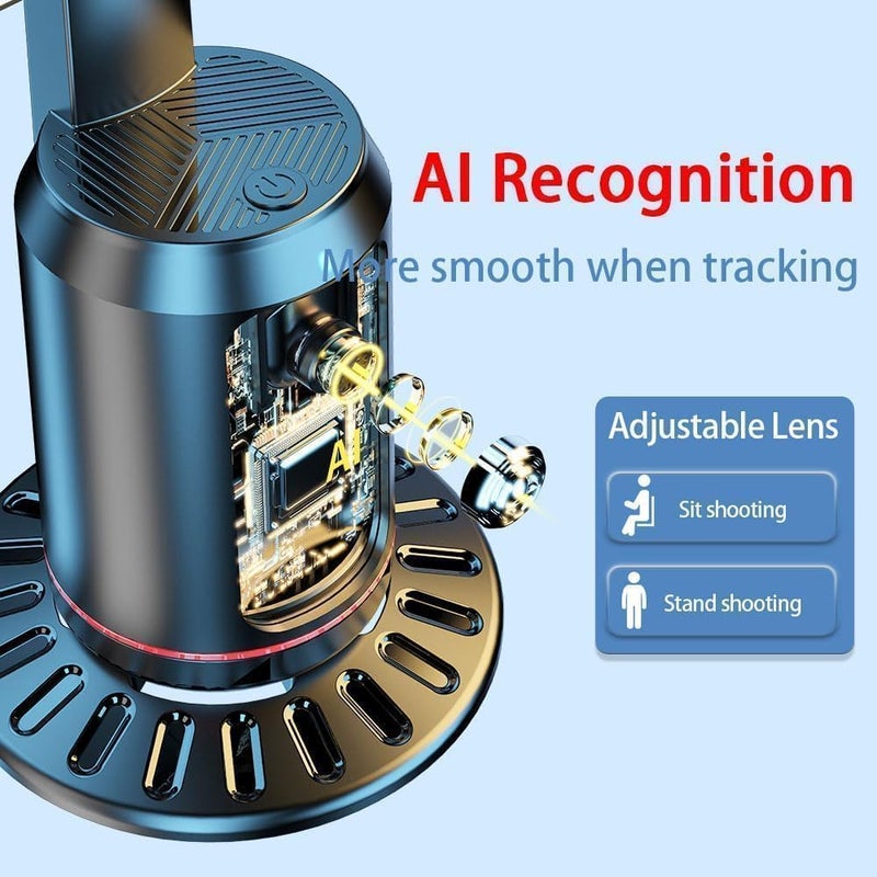 أورلينيك حامل ثلاثي القوائم Orlenic 360° مع تتبع تلقائي للوجه للهواتف الذكية - بث مباشر، تدوين فيديو، ومكالمات فيديو بدون استخدام اليدين
الميزات: - Image 4