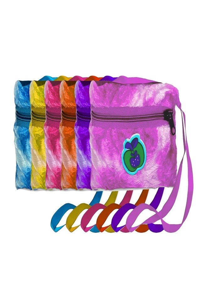 BAAL Printed Side Bag for Kids Girls and Boys Side Bags for for Kanya Poojan Gifting and Return Gifts Cute Sling Bag Pack of 1 Multicolor (Set of 6pcs) - Image 1