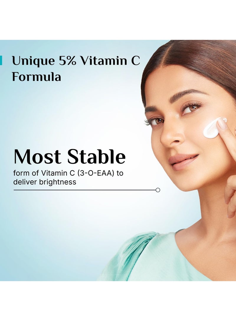 PILGRIM Vitamin C Brightening Ultra Light Gel Sunscreen SPF 60 PA++++ with Australian Kakadu Plum | No White Cast, Fast Absorbing, Fragrance-Free | UVA/UVB, Broad Spectrum Protection | Prevents Tanning | For All Skin Types | For Men and Women | 45ml - Image 3