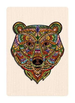 Wooden Puzzles Toys Colourful in a frame Bear with 102 puzzle elements for Children - pzsku/Z6417B1521250E2AC71C5Z/45/_/1727271026/c118405e-edb4-48e0-aeb0-c4dab7d0ce33