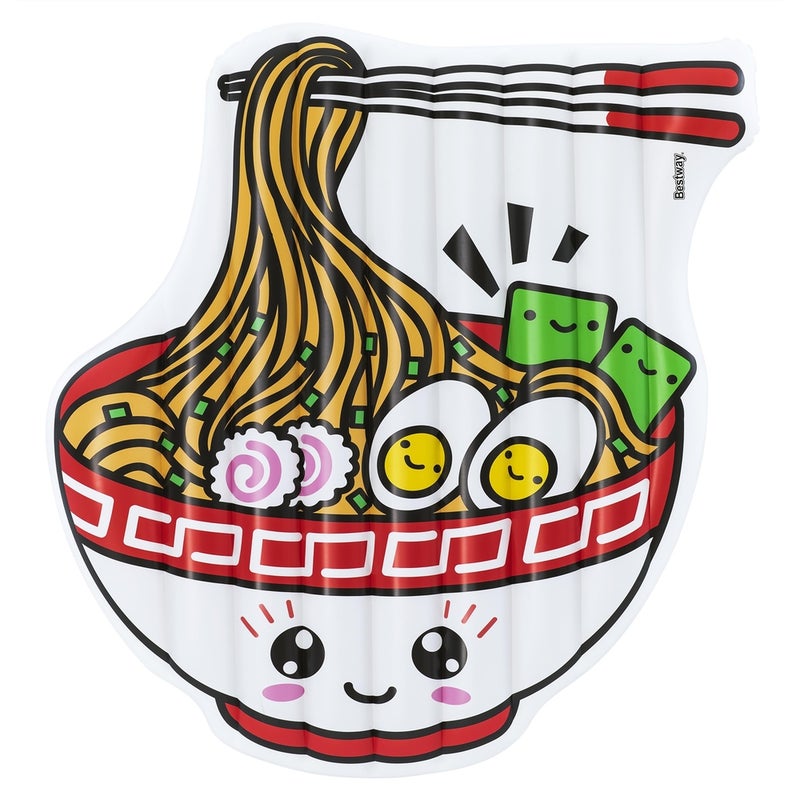 بست واي مرتبة عائمة علي شكل طبق نودلز قابل للنفخ 176x155x24 سم - 43841 - Image 1