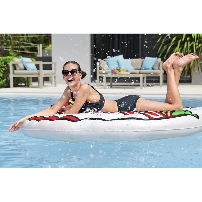 بست واي مرتبة عائمة علي شكل طبق نودلز قابل للنفخ 176x155x24 سم - 43841 - Image 3