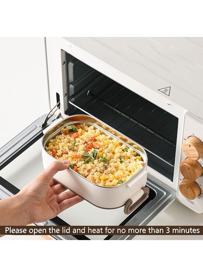 بايتوري علبة غداء بينتو كبيرة للبالغين (سعة 2.2 لتر) – حاوية طعام قابلة لإعادة الاستخدام مع حقيبة غداء وملعقة وشوكة، 3 أقسام – آمنة للاستخدام في الميكروويف وغسالة الصحون – مثالية للعمل أو المدرسة أو النزهات - Image 4