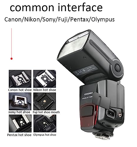 YONGNUO فلاش يونغنيو YN 560 III الاحترافي، GN58 مستقبل 2.4G، نظام استقبال مدمج، YN560 III YN-560III YN560III لكاميرات كانون نيكون بينتاكس أوليمبوس - Image 5