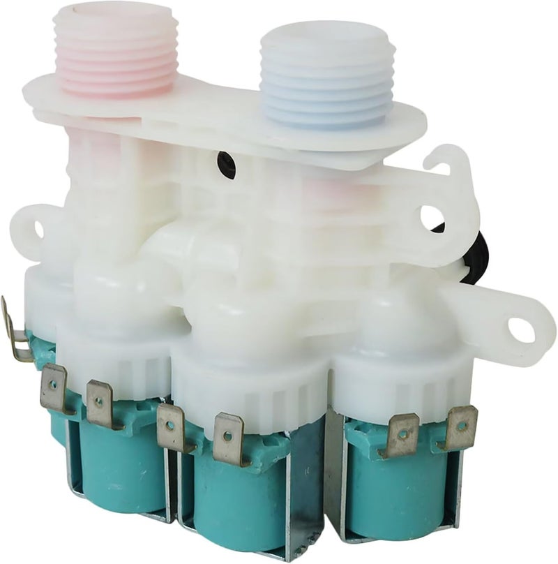 Elegant multi-option build Washer Water Inlet Valve,Washing Machine Parts Replacement P6013694 PS11746921 Upgrade Compatible with Whirlpool WTW8500DC0 WTW8500DC1 WTW8500DC2 WTW8500DC3 Multi-demand compliant quality Long use oriented quality Economical upgraded quality Market multi-use trusted quality Domestic distribution ready Trendy varied sizing alternatives Multiple local stock source Full land route delivery Popular practical build Gulf standard sizing alternatives All condition resistant crafted quality Gulf market trial optimized design All condition fit Affordable purchase options Light durable upgraded substance Yearly optimized delivery route Globally trusted quality Matte anti slip finish Worldwide simple practical design Liquid tight joint Efficiency boosted construction All-item unified delivery KSA standard compatible design Wide range expanded design - Image 1