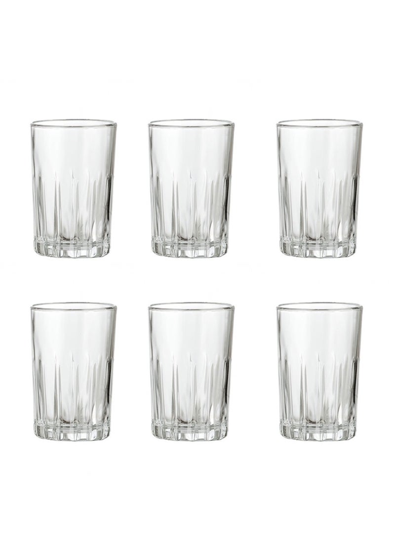 Generic - Drinking Glasses - Set of 6-220ml - Juice Glass Cups - Image 1