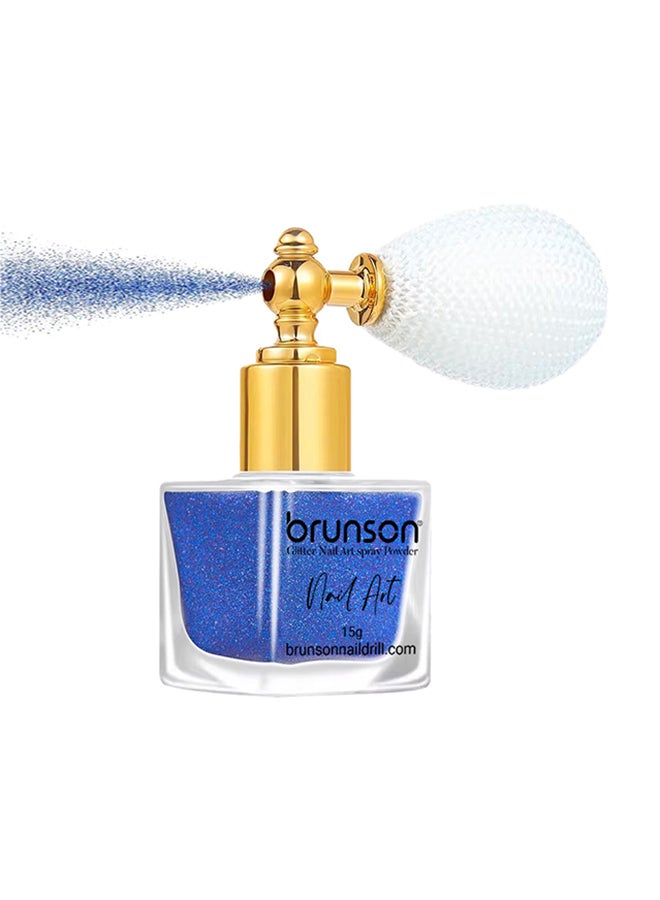 brunson Highlight Powder Glitter Spray 15g – Nail Art Glitter – Shimmer Highlighter Glitter Powder for Makeup – Nail Art – Craft Design BGPS40 - Image 1