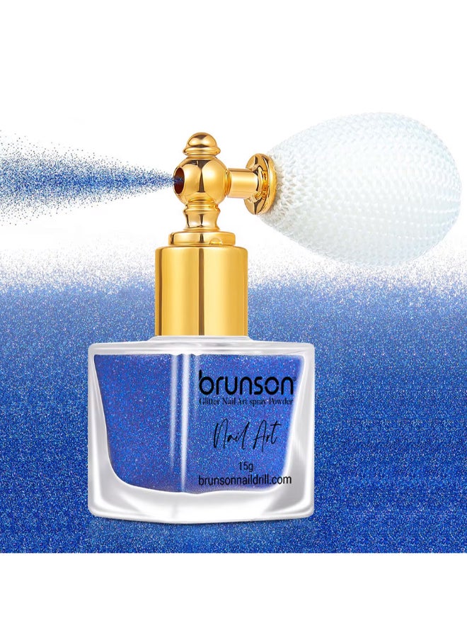 brunson Highlight Powder Glitter Spray 15g – Nail Art Glitter – Shimmer Highlighter Glitter Powder for Makeup – Nail Art – Craft Design BGPS40 - Image 2