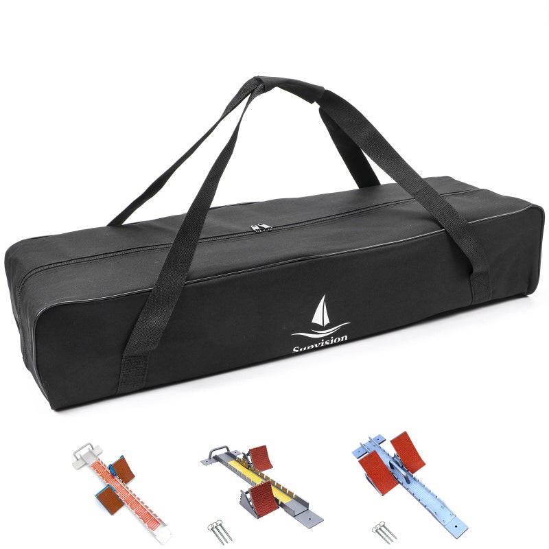 Supvision 374in Foldable Duffle Bag Fits Starting Blocks with an Overall Length of Less Than 35 Inches Extra Large Travel DuffelTote GymBag with Zippers and Handles Sports Oxford Cloth Bags - Image 2