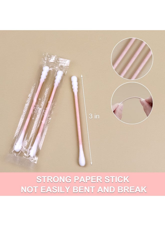 اتش كيو اس ال سوند عبوة من 400 قطعة من أعواد القطن، مغلفة بشكل فردي، أعواد ورقية مزدوجة الأطراف مغلفة بشكل فردي للأذن، وأدوات المكياج (طرف حلزوني دائري) - Image 3