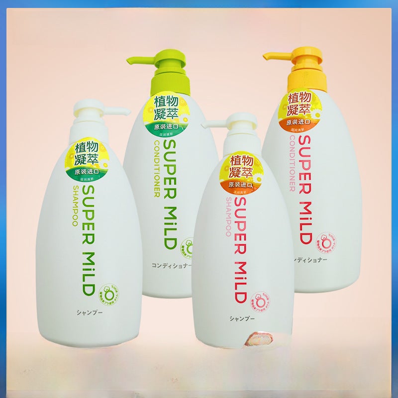 General Trade Winning Bid Japan Huirun Shampoo Conditioner Wash and Protect Kit Green Field/Flowers Fragrance 600ml(Flower fragrance conditioner 600ml) - Image 2