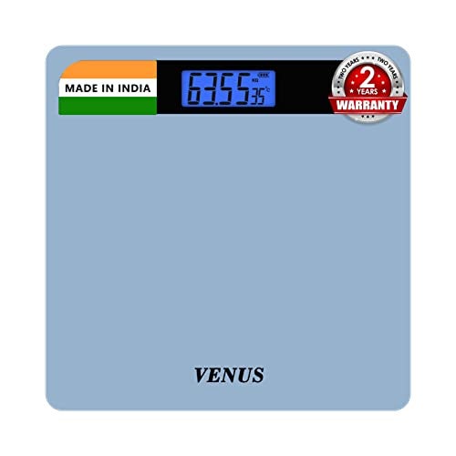 Venus (Made in India) Electronic Digital Personal Bathroom Weight Machine for Body Weight upto 180 kg Weighing Scale with 24 Months Warranty - Image 2
