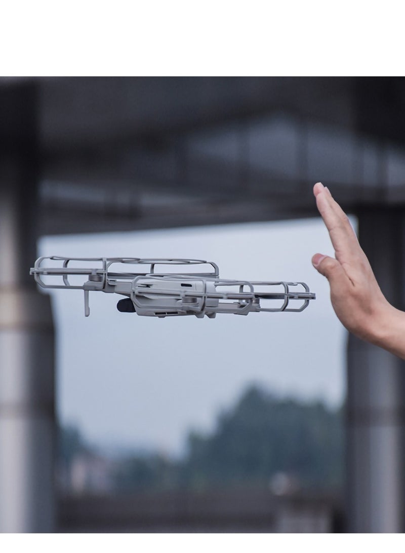 SOLARAE حلقة حماية المروحة لطائرة DJI Mavic Mini 2 / SE الملحقات المحمولة لحماية الطائرات بدون طيار حلقة مضادة للتصادم حلقة حماية المروحة سريعة الإطلاق (4 قطع) - Image 2