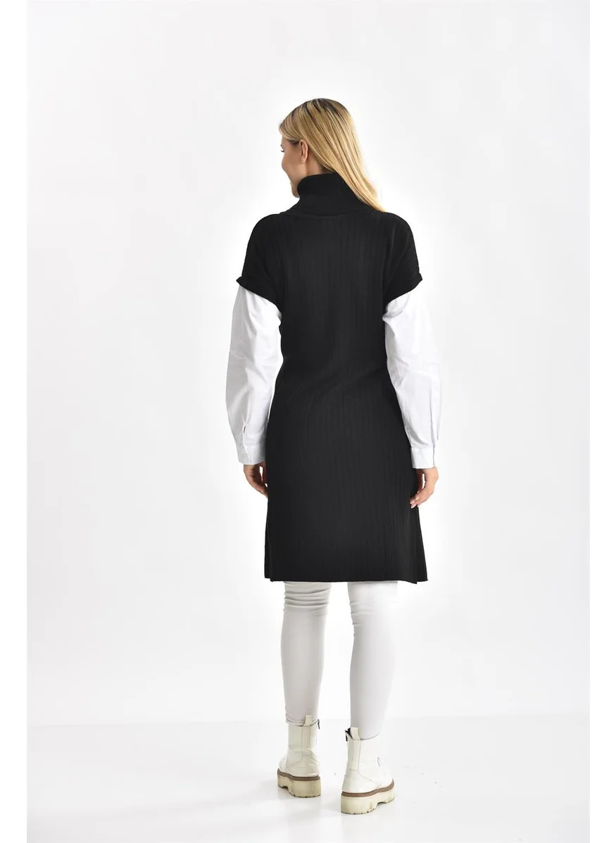 Garmi Women's Shirt Sleeve Tunic Black