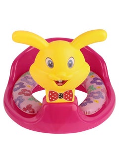 Nabhya Kids Toilet Trainer Baby Potty Seat With Rabbit Handle And Back Support Toilet Seat For Girls & Boys (Pink)  - Image 1