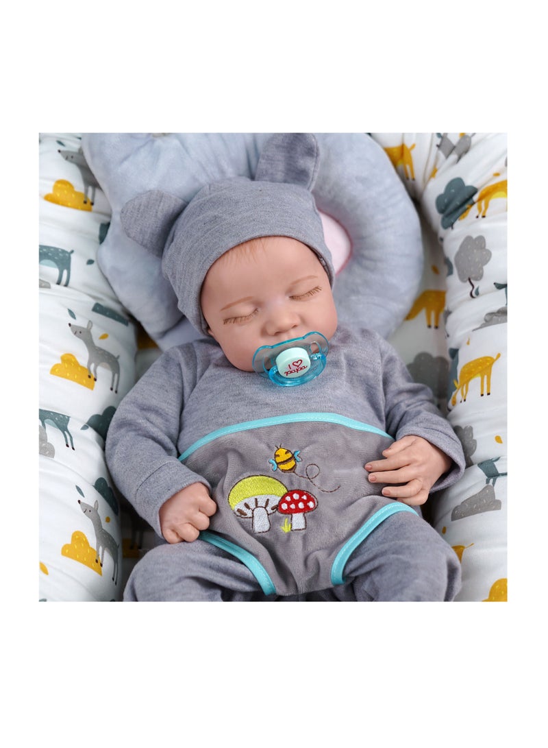 Arabest Reborn Baby Doll, Simulated Baby, Vinyl Silicone Full Body, whole body soft glue, children's toys, Perfect Gift for Girls - Image 1