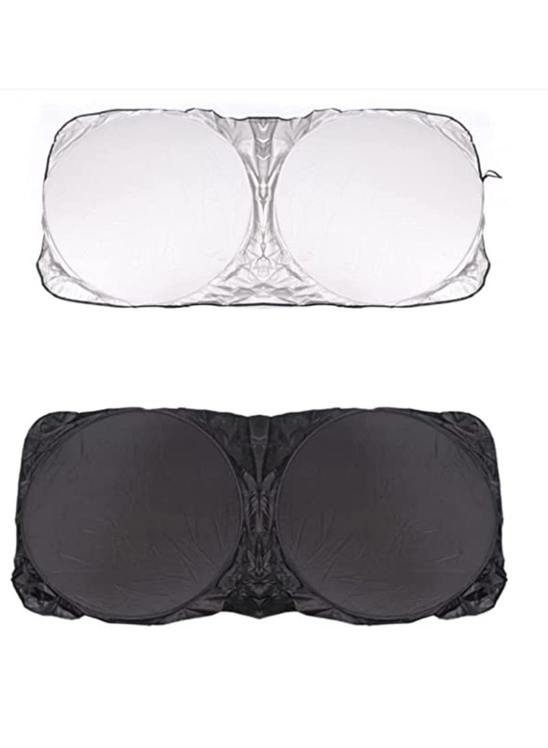 Car Windshield Sun Shade Sunshade Visor Front Window SUV Van Auto Vehicle Shield Reflector Blocking Screen Cover for Trucks Cars - Image 5