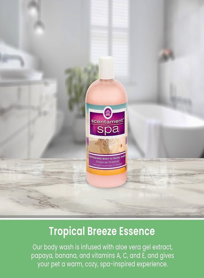 Best Shot Scentament Spa Seasonal Body and Facial Wash, Tearless Shampoo, Hypoallergenic Body Wash, Removes Tear Stains, Tropical Breeze, 16 Oz. - Image 5