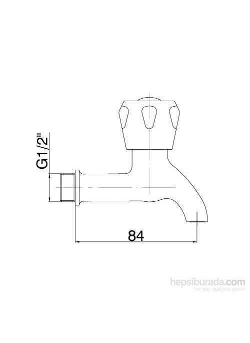 GPD Knob Short Faucet  - Image 2