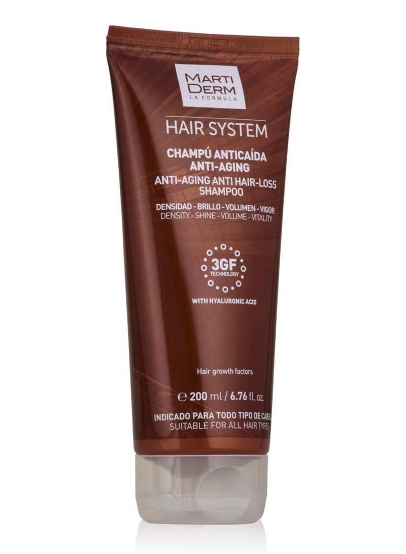 مارتيديرم نظام الشعر 3GF Champú Antiseborréico - 200 مل - Image 1